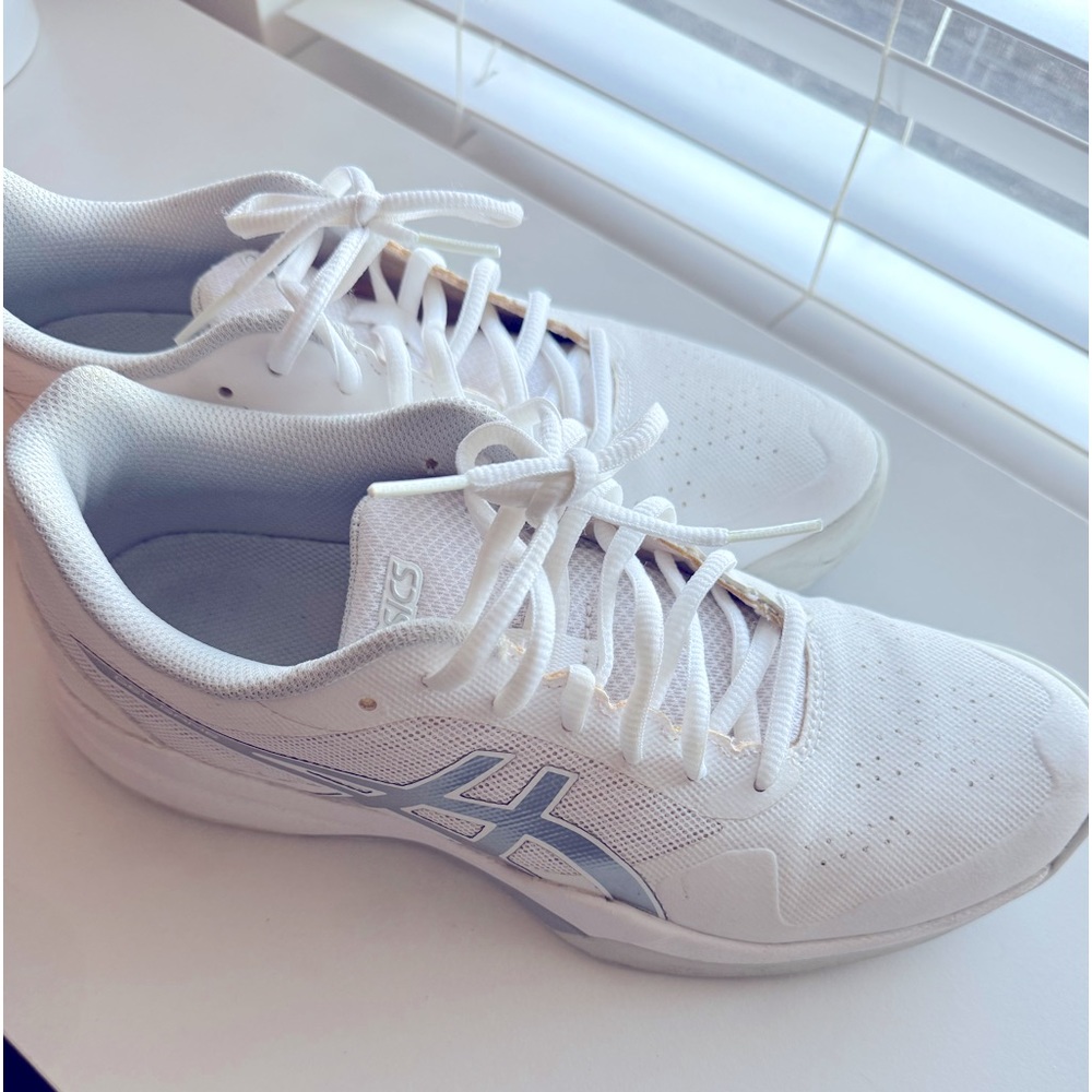 ASICS tennis sneakers all white